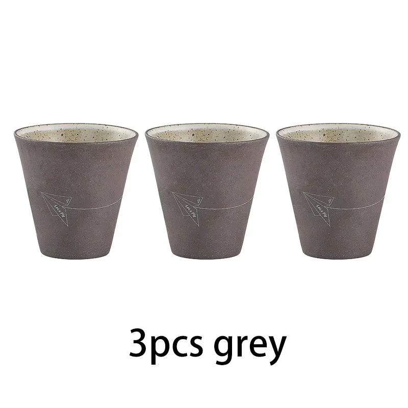 120Ml Ceramic Coffee Cups Set Delicate Espresso Wine Mugs Dishwasher and Microwave Safe Home Barista Accessories