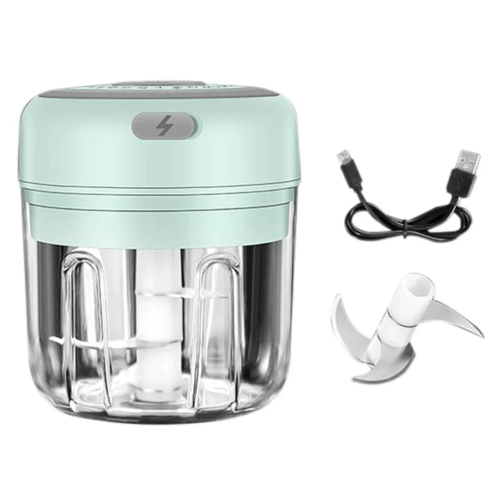 Vibe Geeks Automatic Mini Electric Food Chopper Portable Food Processor- USB Charging-6