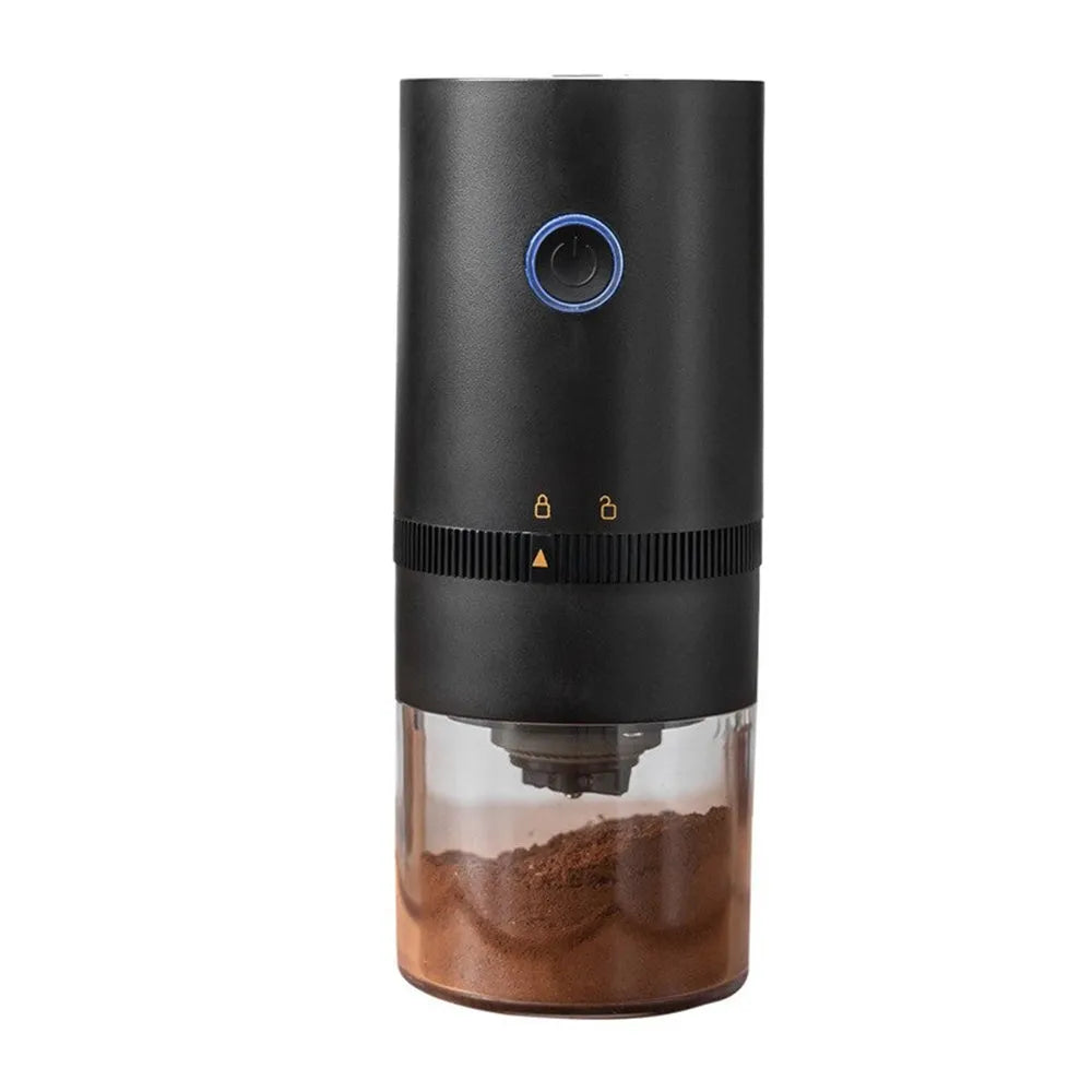 Vibe Geeks USB Type C Rechargeable Portable Electric Coffee Bean Grinder-0