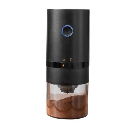 Vibe Geeks USB Type C Rechargeable Portable Electric Coffee Bean Grinder-0