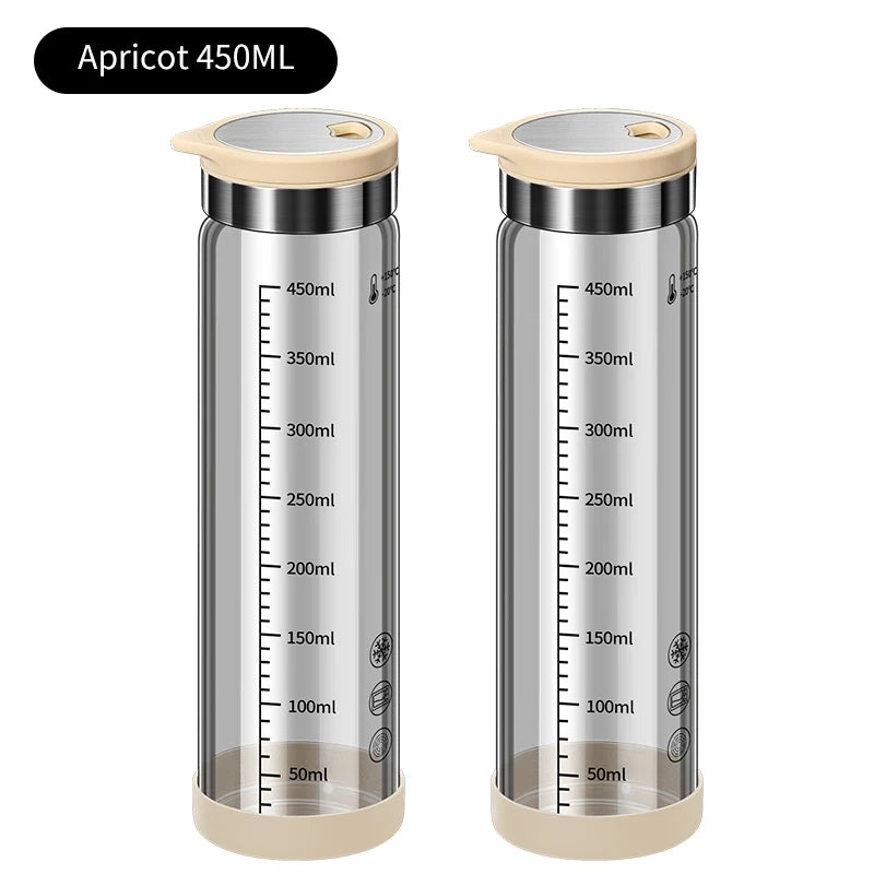 High Borosilicate Glass Seasoning Bottle,Outdoor Barbecue Spice Portioning Bottle,Kitchen Spice Pepper Seasoning Jar Tool
