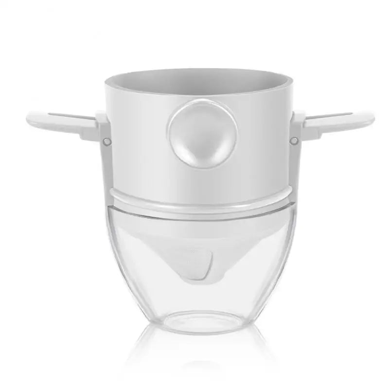 Portable Coffee Filter Reusable Coffee Funnel Stainless Steel Cone Coffee Dripper Brewing Tools Paperless Pour over Tea Holder