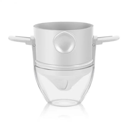 Portable Coffee Filter Reusable Coffee Funnel Stainless Steel Cone Coffee Dripper Brewing Tools Paperless Pour over Tea Holder