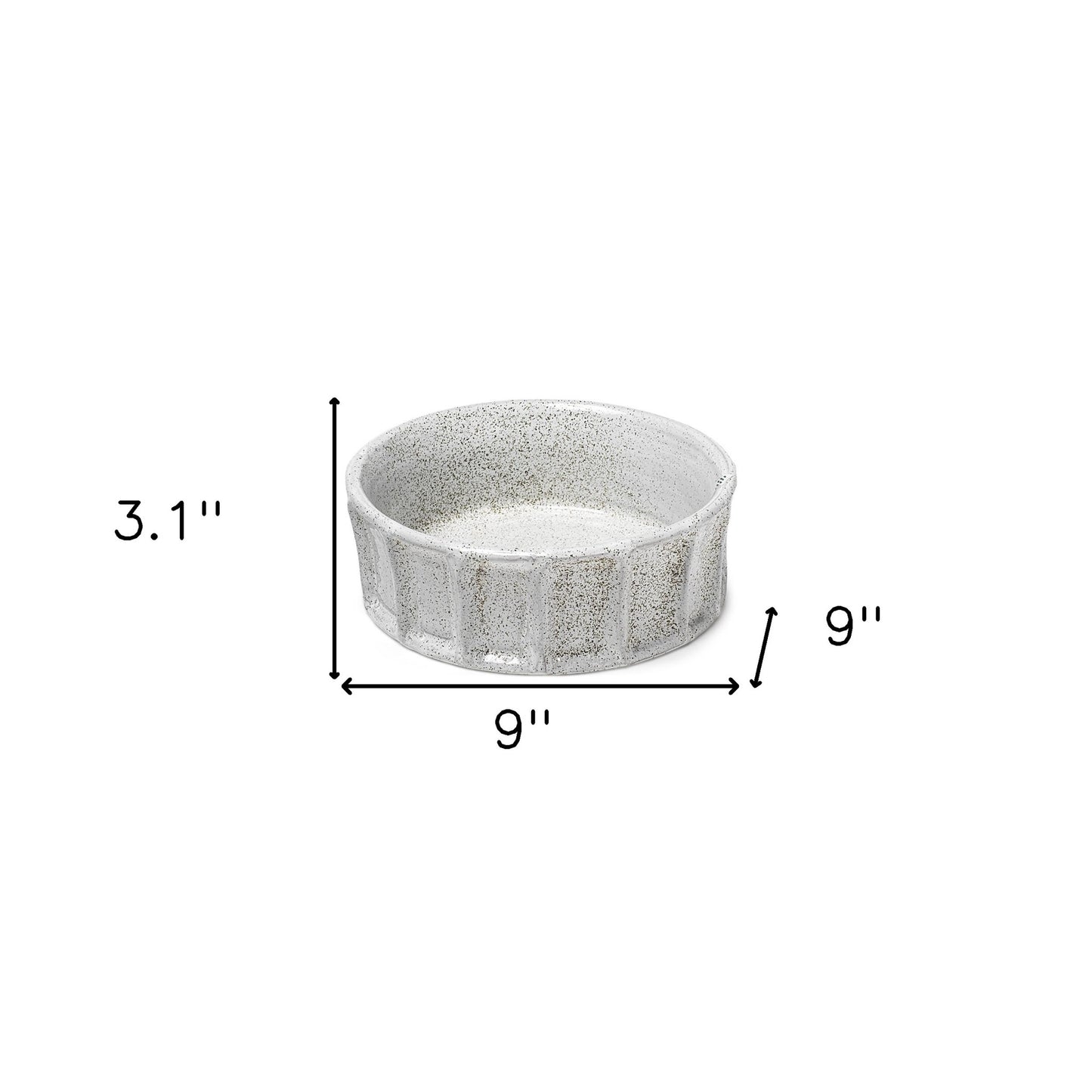 Small White Ceramic Bowl-8
