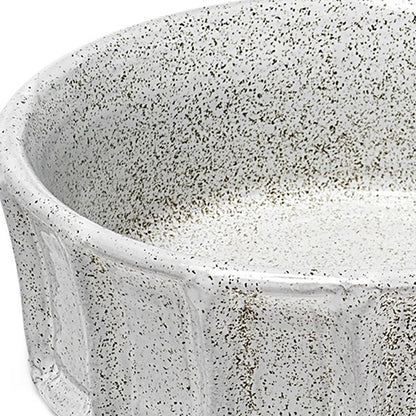 Small White Ceramic Bowl-5