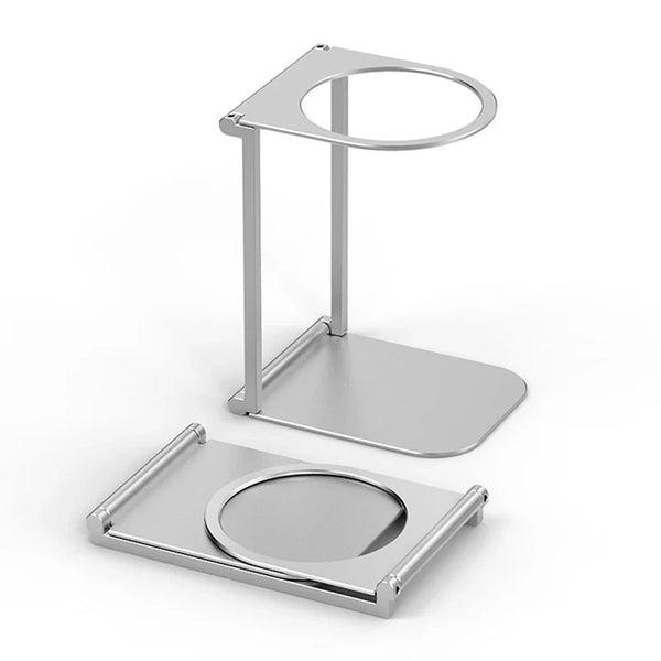 At63-Foldable Coffee Drip Holder Pour over Dripper Stand Aluminum Espresso Coffee Machine Support Stand Coffee Dripper Rack