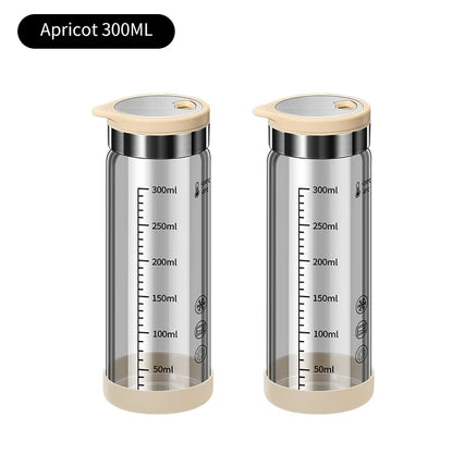High Borosilicate Glass Seasoning Bottle,Outdoor Barbecue Spice Portioning Bottle,Kitchen Spice Pepper Seasoning Jar Tool