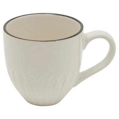 Ivory Sixteen Piece Ceramic Service For Four Dinnerware Set-5