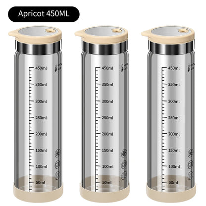 High Borosilicate Glass Seasoning Bottle,Outdoor Barbecue Spice Portioning Bottle,Kitchen Spice Pepper Seasoning Jar Tool