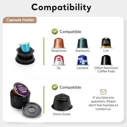 3-In-1 Portable Espresso Machine with NO Heating Function, Type-C Charging Electric Espresso Maker, 17 Bar Mini Coffee Maker For