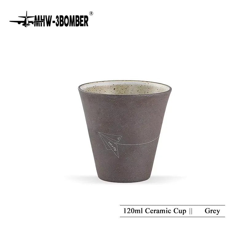 120Ml Ceramic Coffee Cups Set Delicate Espresso Wine Mugs Dishwasher and Microwave Safe Home Barista Accessories