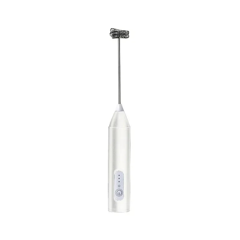 Wireless Electric Milk Frothers USB Recharge 3 Speeds Handheld Milk Foamer Mini Blender for Coffee Cappuccino Foam Maker Whisk