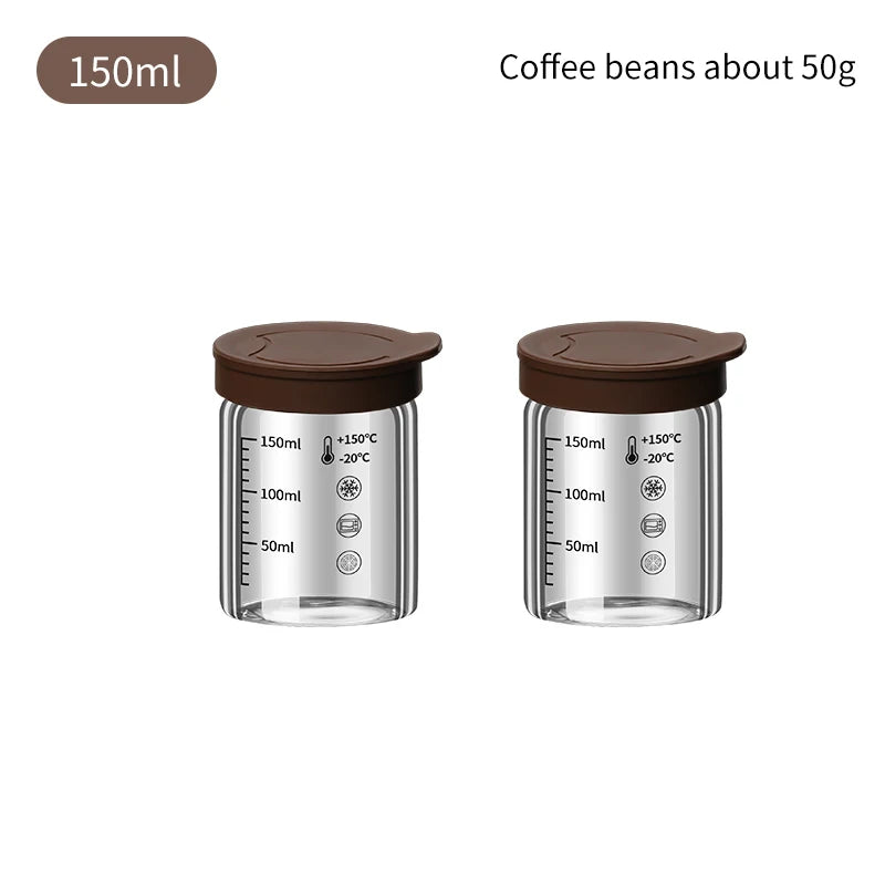 Coffee Bean Sealed Jars Compact and Portable Portioning Bottles Sealed Containers Household Storage Tanks Outdoor Bottling