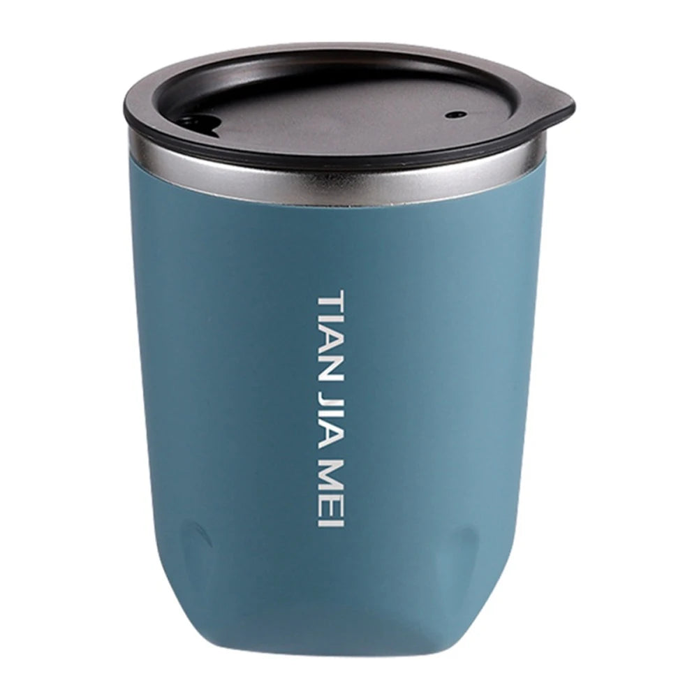 Thermal Mug Beer Cups 300Ml Stainless Steel Thermos for Tea Coffee Water Bottle Vacuum Insulated Leakproof with Lids Drinkware