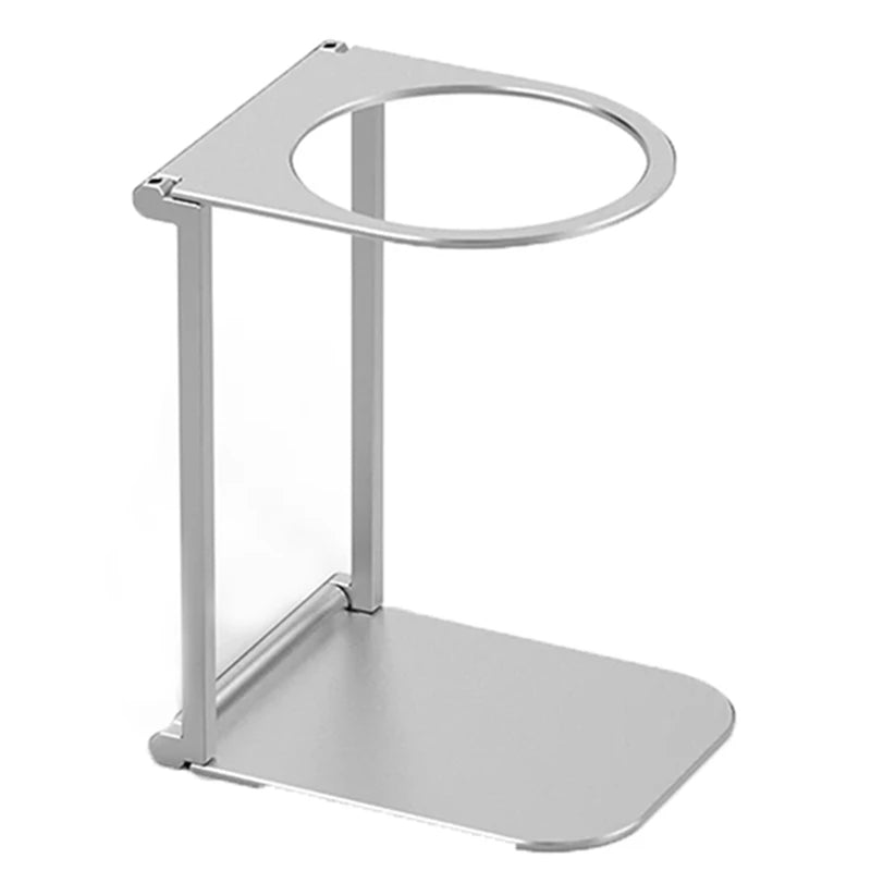 At63-Foldable Coffee Drip Holder Pour over Dripper Stand Aluminum Espresso Coffee Machine Support Stand Coffee Dripper Rack