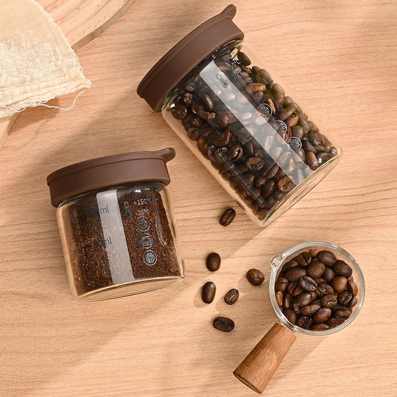 Coffee Bean Sealed Jars Compact and Portable Portioning Bottles Sealed Containers Household Storage Tanks Outdoor Bottling
